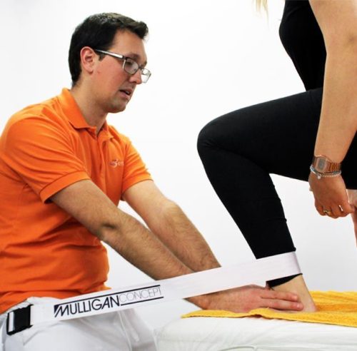 Concepto Mulligan®: aumento rango flexión dorsal en pacientes con secuelas de esguince de tobillo
